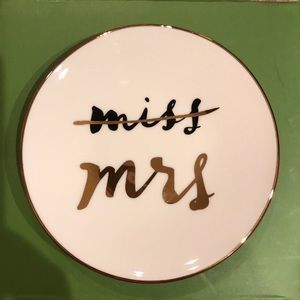 Kate Spade Miss to Mrs. Ring Dish